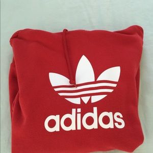 Adidas Hoodie Red